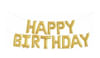 Gift Happy Birthday Foil - Balloons Set - Gold