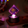 Shop Happy Birthday Personalized LED Crystal Cube