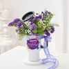 Happy Birthday Personalized Travel Mug Arrangement Online