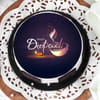 Buy Happy Deepavali Diya Poster Cake (1 Kg)