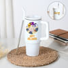 Happy Halloween Personalized White Tumbler With Straw Online