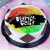 Happy Holi Poster Cake
