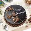 Happy Janmashtami Chocolate Cream Cake Online