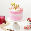 Happy Mother's Day Floral Icing Cake (Half kg) Online