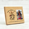 Gift Happy Mother's Day Personalized Wooden Photo Frame