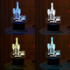 Buy Happy New Year LED Lamp - Black Base