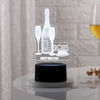Happy New Year LED Lamp - Black Base Online