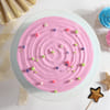 Buy Happy New Year Pink and Blue Cake (1 Kg)