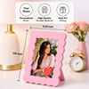 Gift Happy Place Personalized Pink Photo Frame