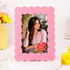 Buy Happy Place Personalized Pink Photo Frame