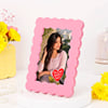 Shop Happy Place Personalized Pink Photo Frame