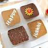 Buy Happy Rakhi Delightful Cakes - Set Of 4