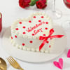 Gift Happy Valentine Day Cream Cake (1Kg)