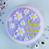 Gift Happy Women's Day Floral Icing Cake