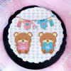 Shop He or She Baby Shower Poster Cake (1 Kg)