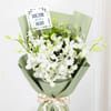 Buy Healing Grace White Orchid Doctor's Day Bouquet