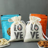 Shop Healthy Snacks Hamper With Personalized Anniversary Card