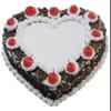 Heart Black Forest Cake For Valentine's Day