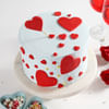 Gift Heart Filled Valentine's Cake (1Kg)