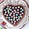 Buy Heart Shape Kit Kat Cake