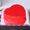 Heart Shaped Red Velvet Cake Online