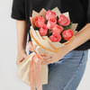 Heartfelt Blush Pink Rose Bouquet Online