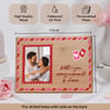Shop Heartfelt Haven Personalized Wooden Couples Photo Frame