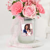 Gift Heartfelt Personalized Floral Jar Arrangement For Mom