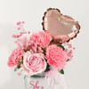Buy Heartfelt Personalized Floral Jar Arrangement For Mom