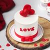 Gift Heartfelt Red Velvet Cake (300 Gm)