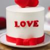 Shop Heartfelt Red Velvet Cake (300 Gm)