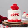 Heartfelt Red Velvet Cake (750 Gm) Online