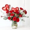 Shop Heartfelt Romance Valentine’s Day Flower Arrangement