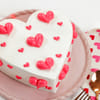 Shop Heartfelt Valentine Cream Cake (Half Kg)