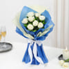 Gift Heartfelt White Rose Bouquet