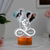 Gift Hearts And Balloons Personalized LED Lamp