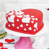 Gift Hearts Bounty Anniversary Fondant Cake (2 Kg)