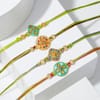 Buy Heritage Meenakari Rakhi Gift Box with Sweets