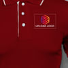 Gift Highline Polo T-shirt for Men (Maroon with White)