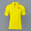 Highline Polo T-shirt for Men (Yellow with Black) Online