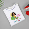 Buy Holi Blast Personalized Caricature T-shirt For Kids