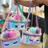 Holographic Unicorn Cosmetic Bag - Assorted - Single Piece Online