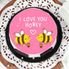 Buy Honey Bees Proposal Cake (1 Kg)