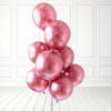 Buy Hot Pink Chrome Balloons - Set Of 20