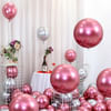 Shop Hot Pink Chrome Balloons - Set Of 20