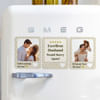 Gift Husband Appreciation Personalized Fridge Magnet Bouquet