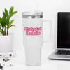 Shop Hydrated Baddie Personalized Matte White Tumbler