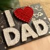 Gift I Love Dad String Art Frame