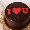 Buy I Love You Choco Truffle Cake For Valentine's Day