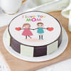 I Love You Mom Cake (1 Kg) Online